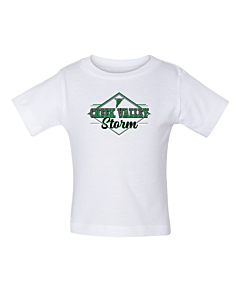 BELLA + CANVAS - Baby Jersey Tee - Logo 1 - DTG-White