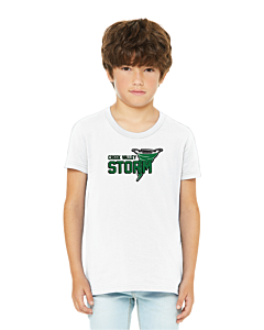 BELLA+CANVAS® Youth Jersey Short Sleeve Tee - Logo 2 - DTG