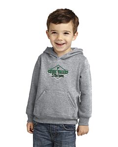 Port & Company® Toddler Core Fleece Pullover Hooded Sweatshirt - Logo 1 - DTG