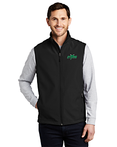 Port Authority® Core Soft Shell Vest - Embroidery -Black