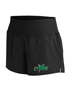 Sport-Tek® Ladies Repeat Short - Embroidery -Black