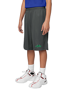 Sport-Tek® Youth PosiCharge® Competitor™ Short - Embroidery -Iron Gray